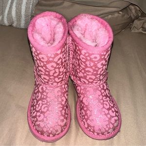 Toddler girl cheetah uggs